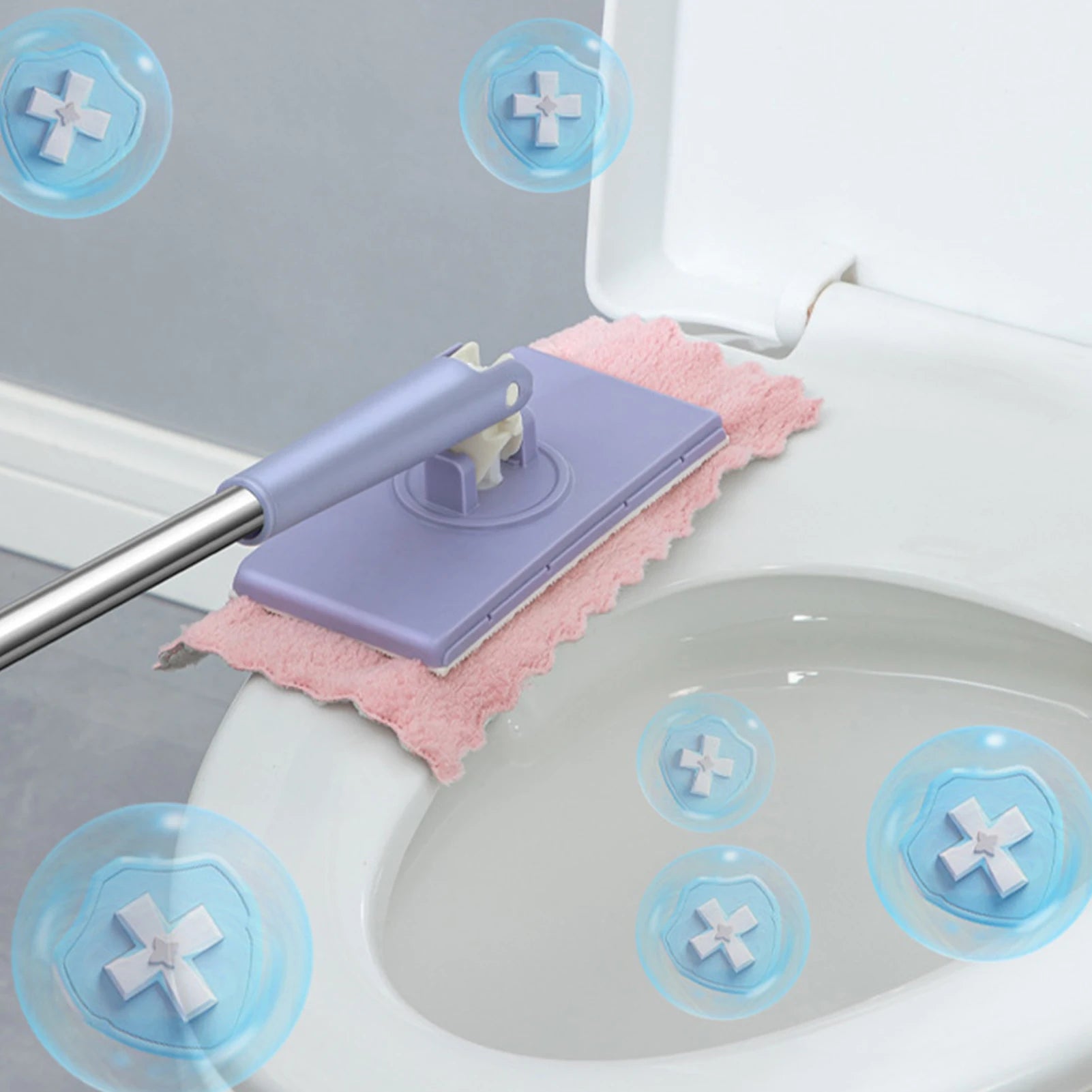 Clean Swipe Mini Cloth Clipping Face Mop